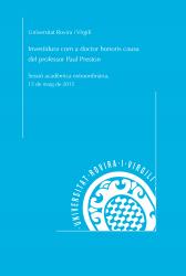 Cover for Investidura com a doctor honoris causa de l'Excm. Sr. Paul Preston