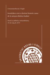 Cover for Investidura com a doctora honoris causa de la senyora Bettina Kadner