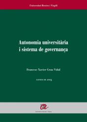 Cover for Autonomia universitària i sistema de governança