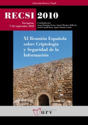 Cover for RECSI 2010. IX Reunión Española sobre Criptología y Seguridad de la Información