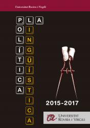 Cover for Pla de política lingüística de la Universitat Rovira i Virgili per al 2015–2017