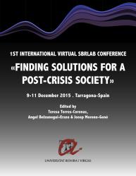 Cover for Finding Solutions for a Post-Crisis Society: 1st International Virtual SBRLab Conference