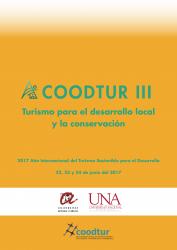 Cover for Turismo para el desarrollo local y la conservación: III Congreso de COODTUR