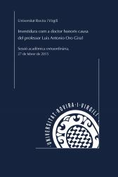 Cover for Investidura com a doctor honoris causa de l'Excm. Sr. Luis Antonio Oro Giral