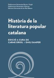 Cover for Història de la literatura popular catalana