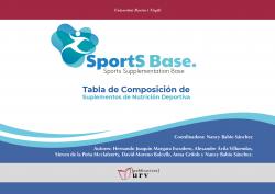 Cover for Sports Base: Tabla de composición de suplementos de nutrición deportiva