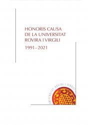 Cover for Honoris Causa de la Universitat Rovira i Virgili: Discursos d'investidura. 1991-2021